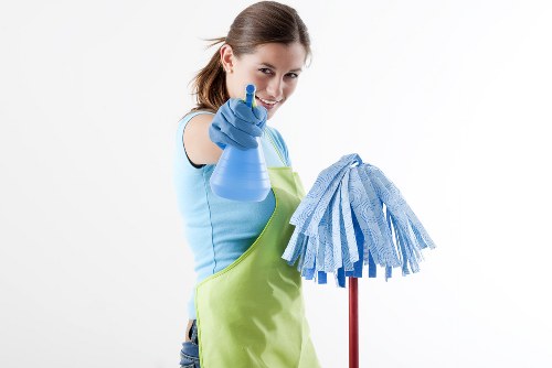 Professional cleaners introducing the Clapham Cleaners company values