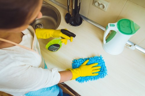Professional house clearance service handling a flat in Clapham